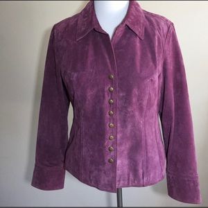 Coldwater Creek Leather Jacket